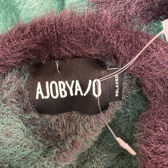 New Men’s AJOBYAJO Harlequin Check Crew Neck Sweater!!🔥🔥🔥 - Picture 16 of 16